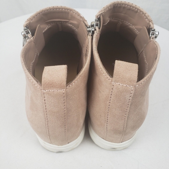 Time And Tru Tan Ankle Booties Sz 6 - Picture 4 of 9